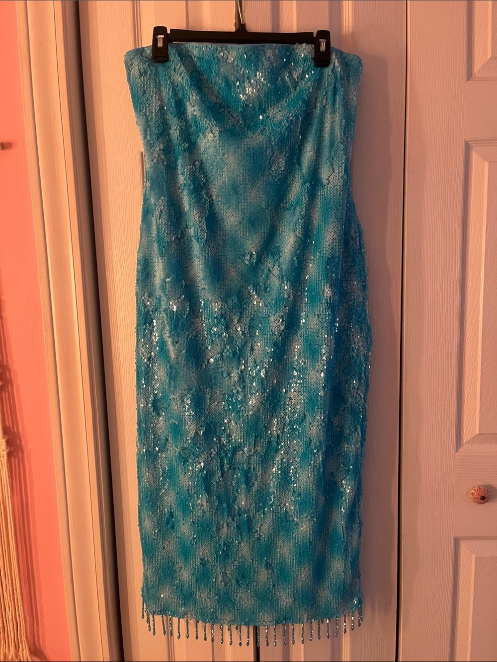 Sequin maxi dress
